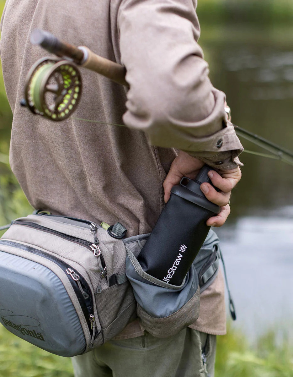 Lifestraw Peak Squeeze 1L Dark Grey